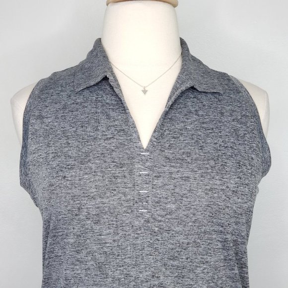 Collared Pullover Vneck Golf Top Xl 